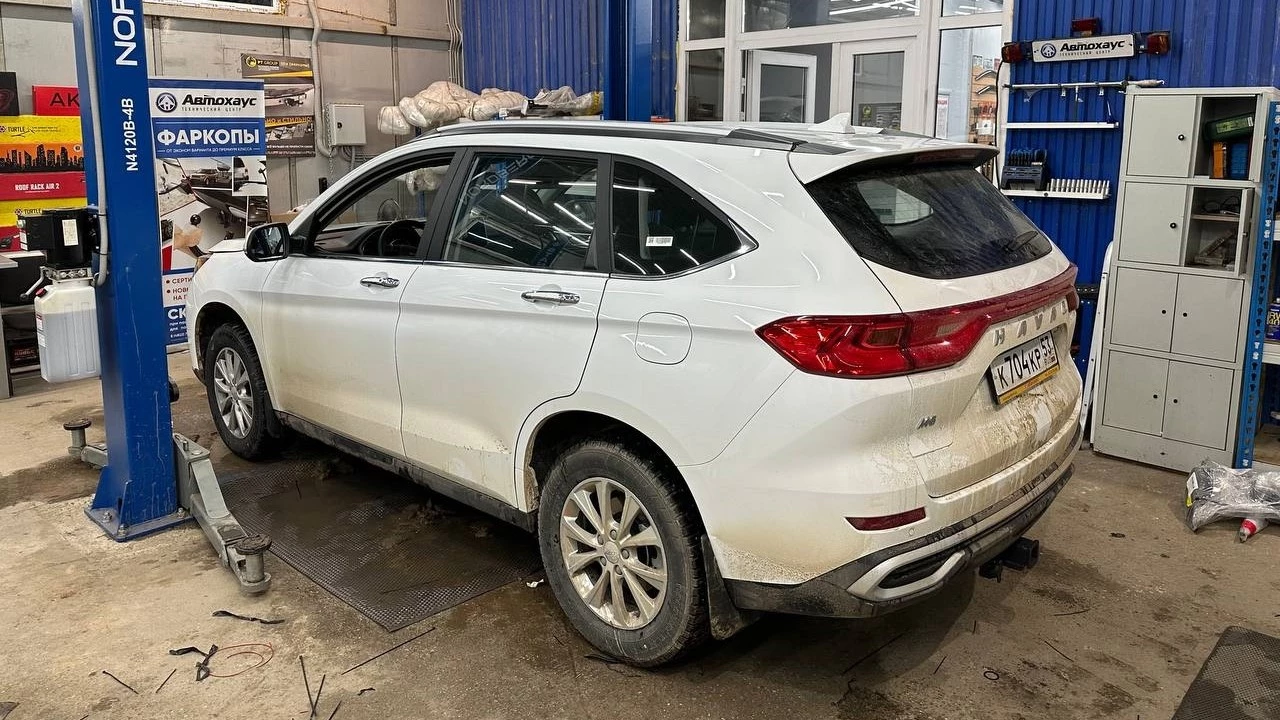 Haval M6 установка фаркопа